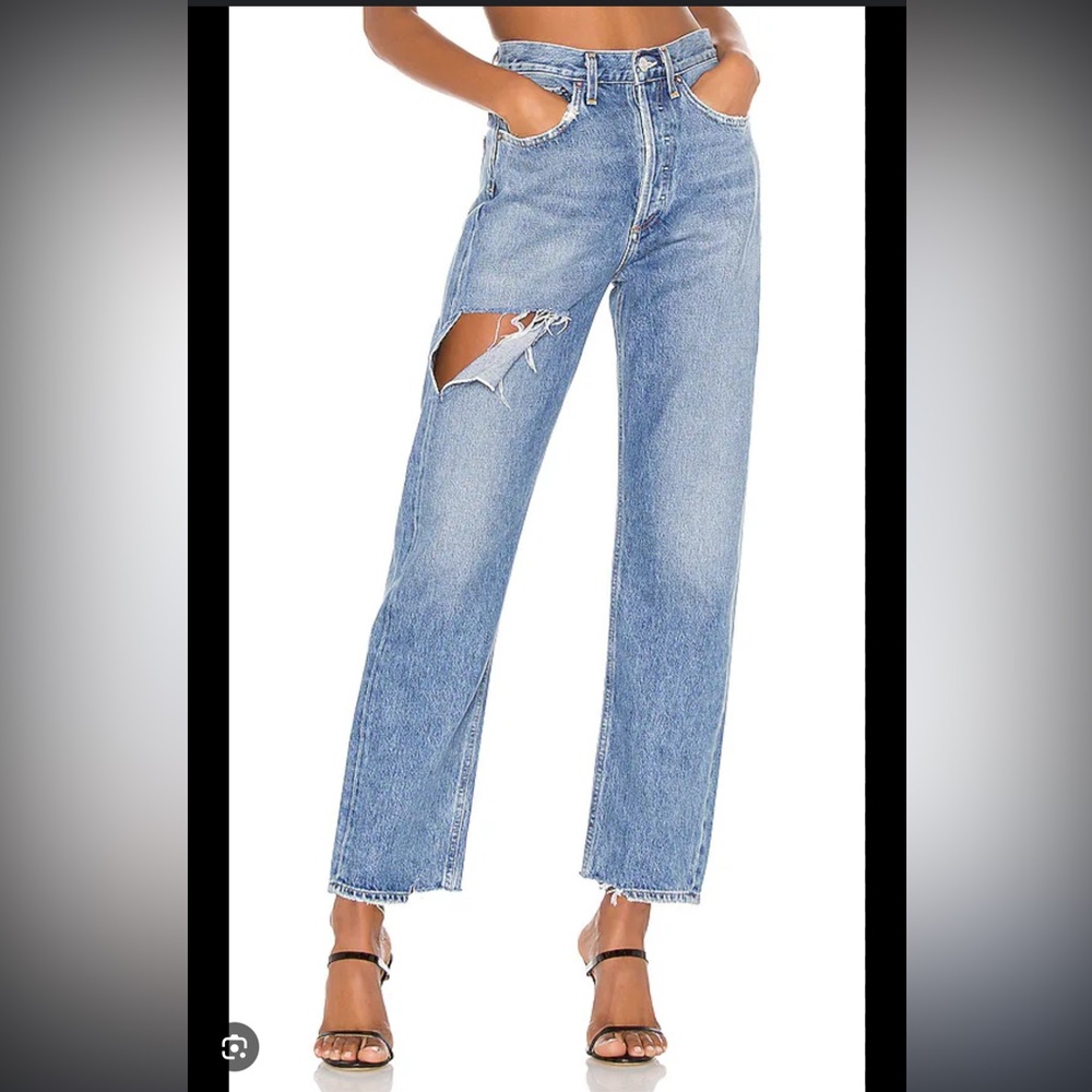 Agolde 90’s mid rise loose fit jeans
